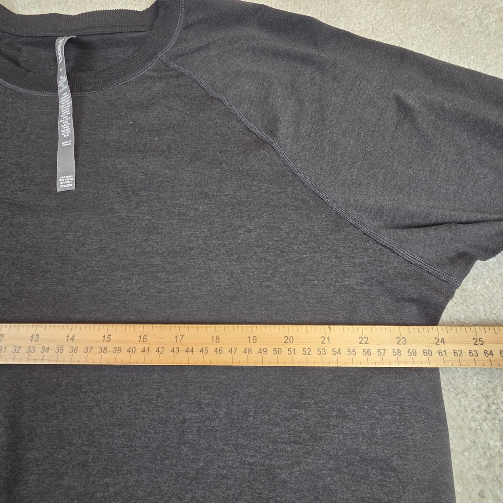 Vuori Long Sleeve Halo Crew VW241 Black Heather Dreamknit Womens XL - Picture 6 of 7